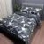 Micro-brushed bedding set