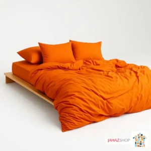 سرویس ست کاوری جنس میکرو نخ رنگ نارنجی