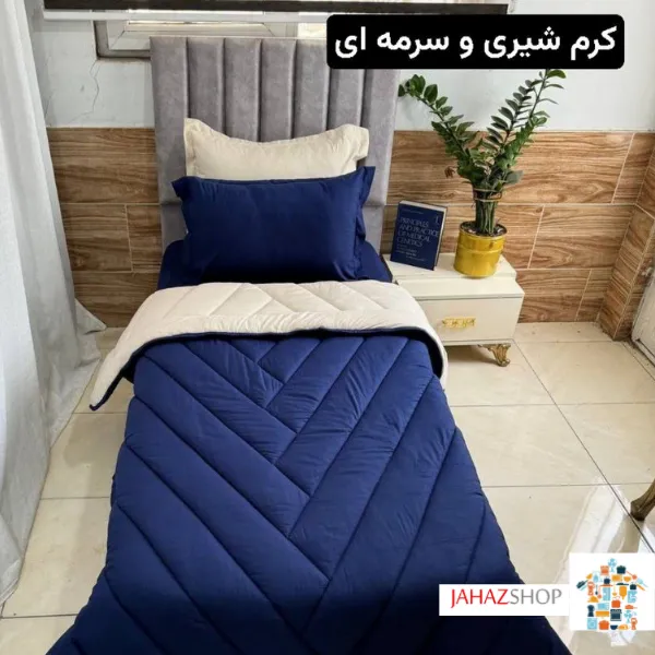 سرویس روتختی هتلی ساده صادراتی جنس میکرو نخ دورو