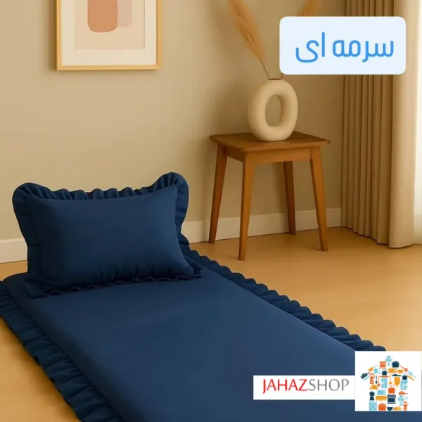 Round pillowcase and bedspread Round pillowcase and bedspread