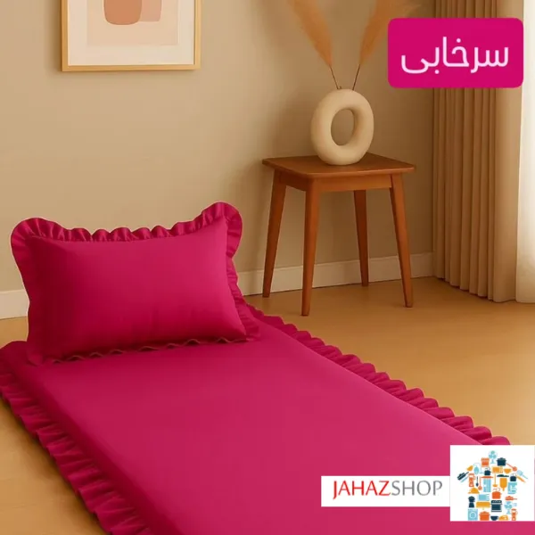 Round pillowcase and bedspread Round pillowcase and bedspread