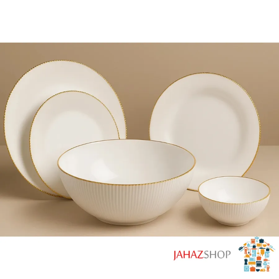 سرویس آرکوپال ۲۶ پارچه مدل کوکونات دورطلایی