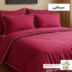 سرویس ست کاوری قیطون دوزی شده به همراه لحاف لایت