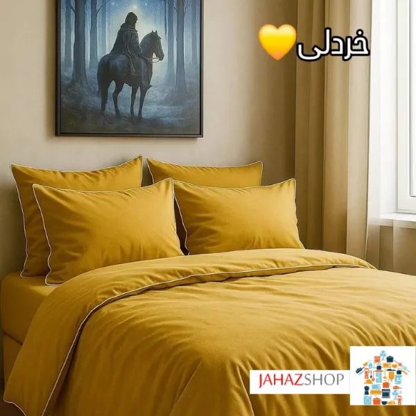 Simple (12) سرویس ست کاوری قیطون دوزی شده