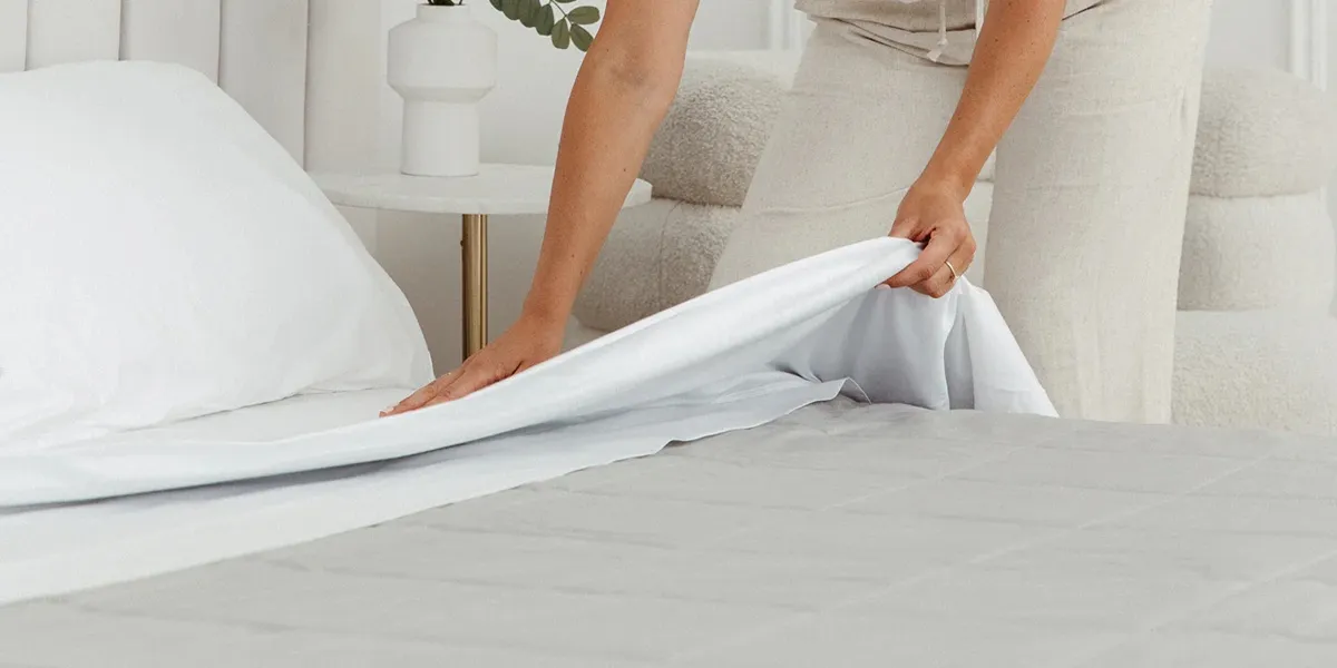 تا کردن ملحفه برای جلوگیری از چروک