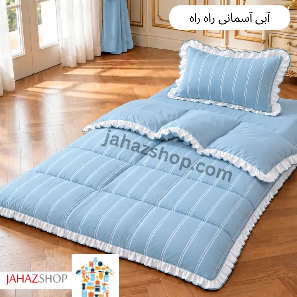 سرویس تشک مهمان چیندار راه راه مدل آنیل